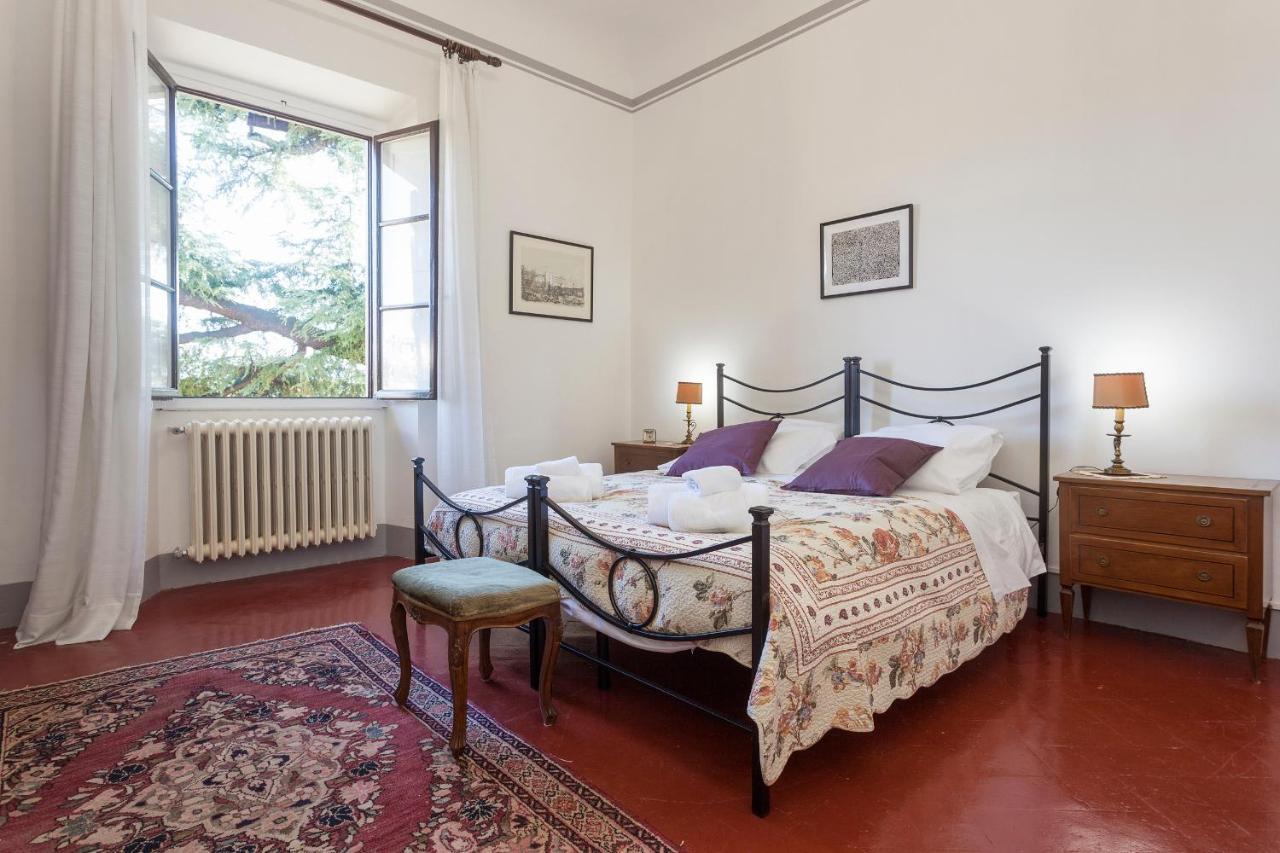 Vila La Badia Di Leopoldo Florencie Exteriér fotografie