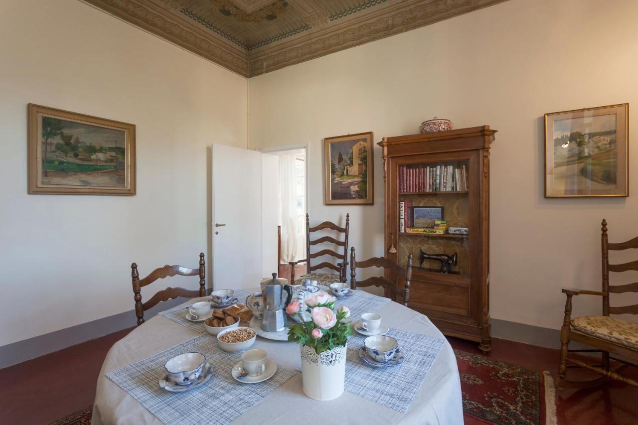 Vila La Badia Di Leopoldo Florencie Exteriér fotografie