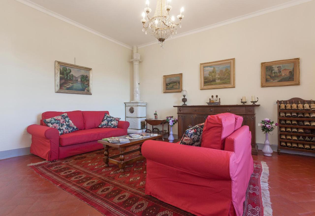 Vila La Badia Di Leopoldo Florencie Exteriér fotografie